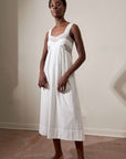 HENRETTA DRESS | salt gingham | organic
