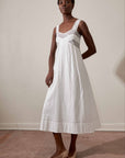 HENRETTA DRESS | salt gingham | organic