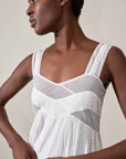 HENRETTA DRESS | salt gingham | organic