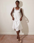 HENRETTA DRESS | salt gingham | organic