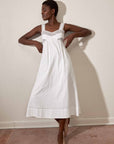 HENRETTA DRESS | salt gingham | organic