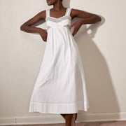 HENRETTA DRESS | salt gingham | organic