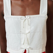 HOSTA TOP | bone | WAREHOUSE SALE