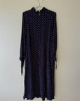 BOBBI DRESS | dotted navy | WAREHOUSE SALE