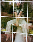 SOFT HANK PANT | bone plaid | organic + earth dyed