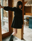 HEDDA DRESS | noir | WAREHOUSE SALE