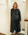 CONRAD CAR COAT | denim | organic + earth dyed