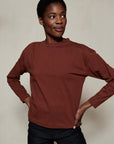 LONG SLEEVE TEE | maple | organic