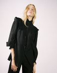 MAYA BLOUSE | noir | organic