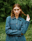 CONRAD CHORE COAT | denim | organic + earth dyed