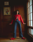 BRUSHED CARDI | piquillo