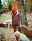 MILO JACKET | denim | organic + earth dyed