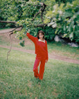 RIBBED GALLO PANT | piquillo