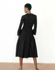 LYNDALE DRESS | noir | WAREHOUSE SALE