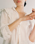 MAYA BLOUSE | bone | organic