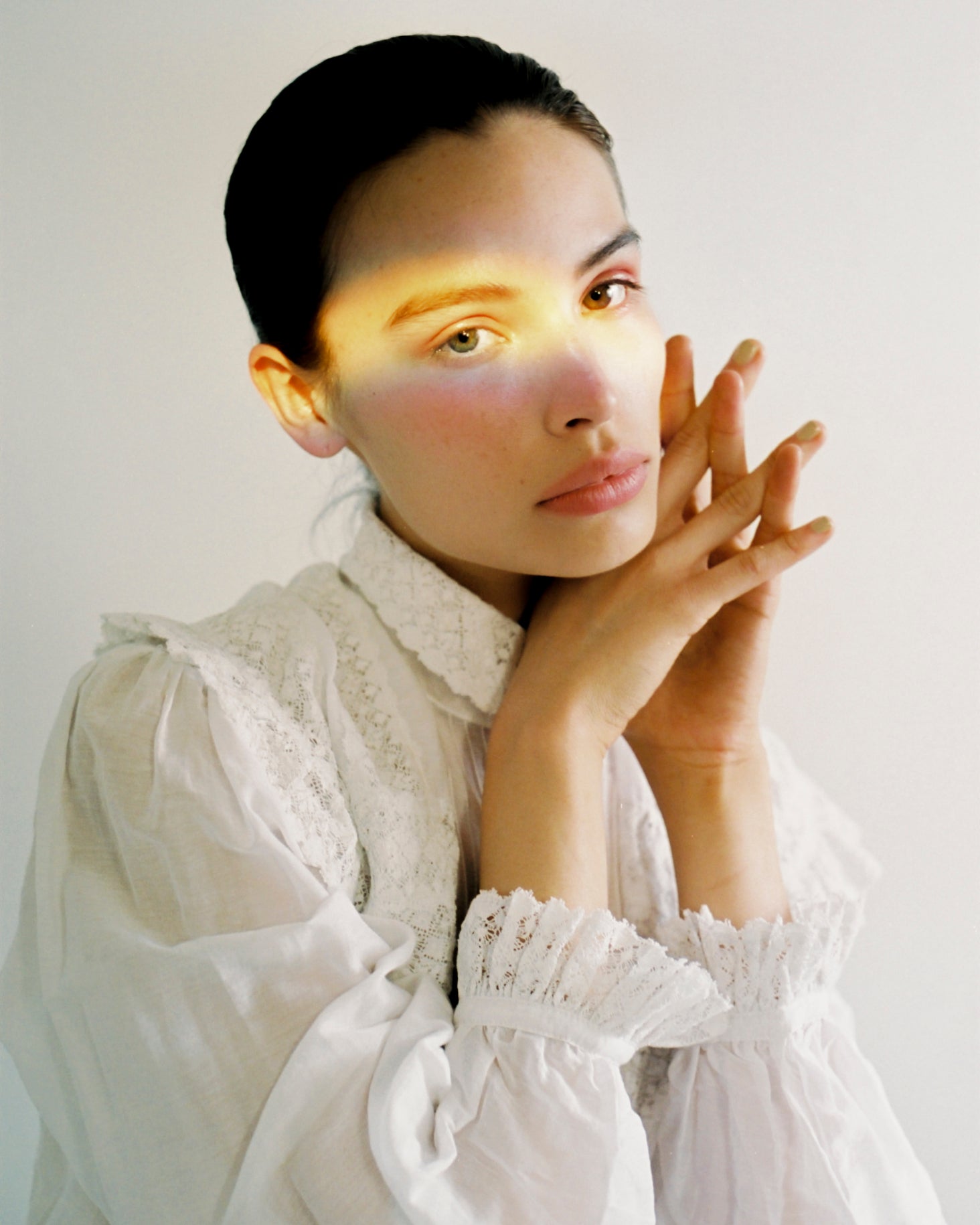 MAYA BLOUSE | bone | organic