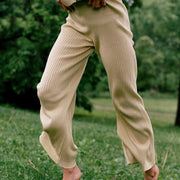 RIBBED GALLO PANT | pear