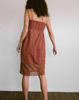 ESTIE DRESS | clay | WAREHOUSE SALE