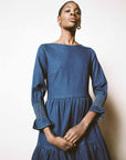 LANGER DRESS | denim | WAREHOUSE SALE