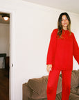 CHUNKY OVERSIZED JUMPER | piquillo