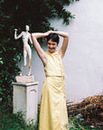 ELDI SKIRT | butter | organic + earth dyed
