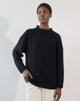 CHUNKY OVERSIZED JUMPER | noir