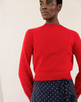 COTTON RYAN PULLOVER | piquillo | organic
