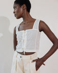 HOSTA TOP | salt | organic + earth dyed