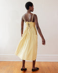MATCHA DRESS | butter | organic + earth dyed