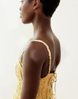 MATCHA DRESS | butter | organic + earth dyed