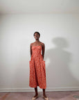 MATCHA DRESS | palm | organic