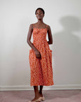 MATCHA DRESS | palm | organic