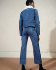 MILO JACKET | denim | organic + earth dyed