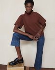 MOCKNECK TEE | maple | organic