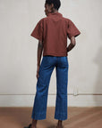 MOCKNECK TEE | maple | organic