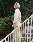 RIBBED GALLO PANT | pear