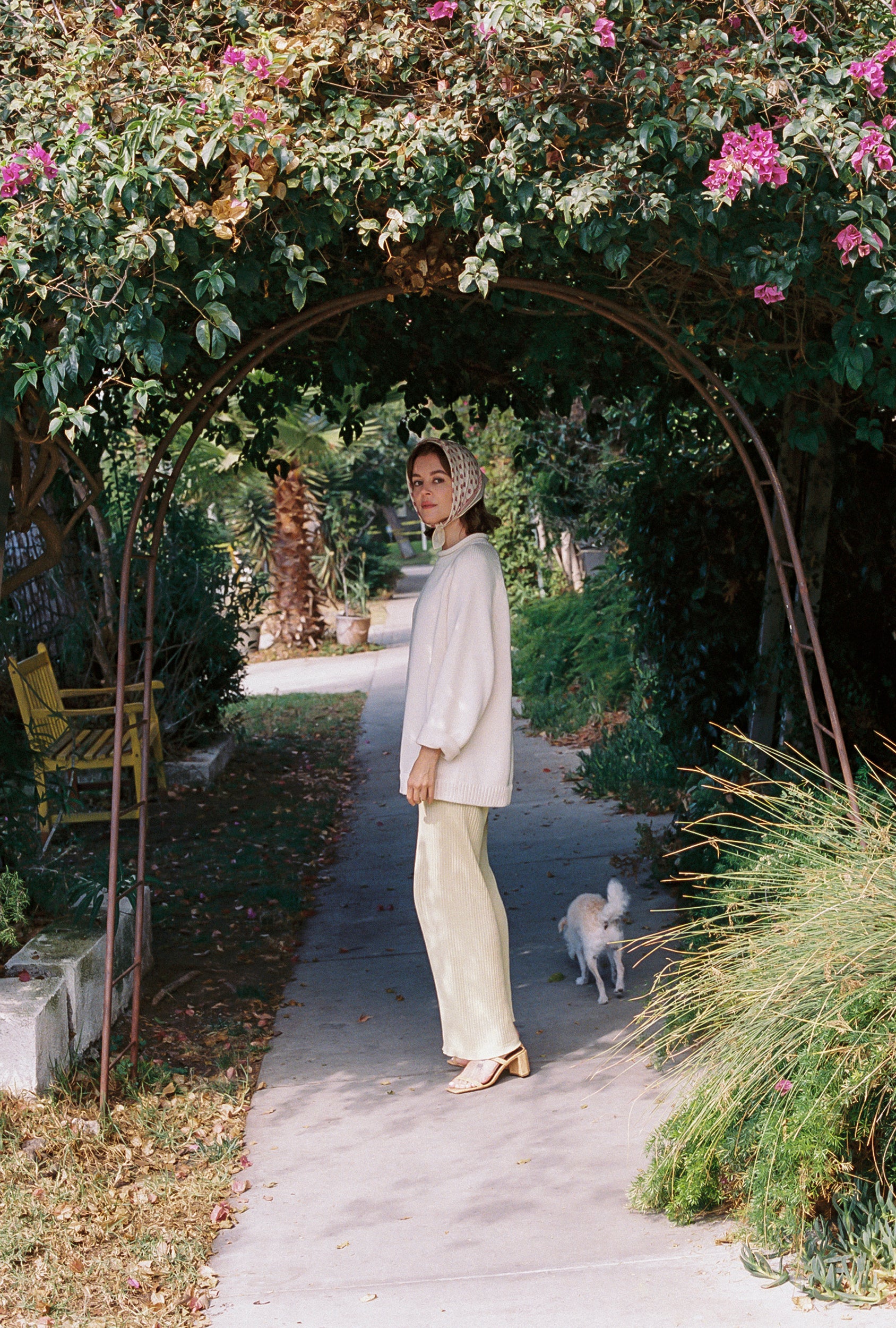 RIBBED GALLO PANT | pear