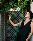 FARRA VEST | noir | organic