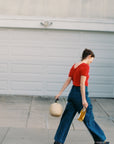 SLOANE TROUSER | indigo denim | organic