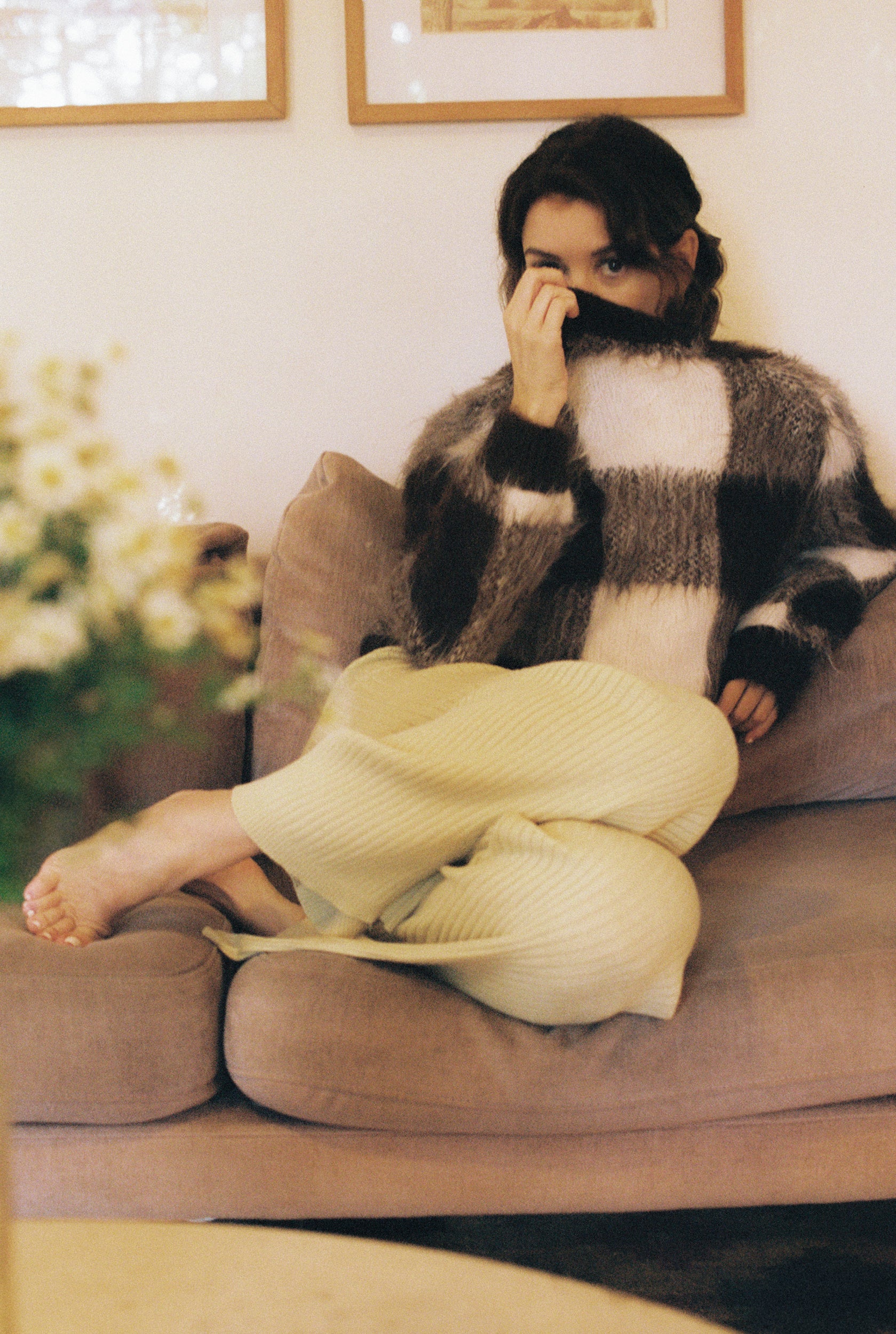 RIBBED GALLO PANT | pear