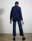 CHUNKY OVERSIZED JUMPER | navy | organic