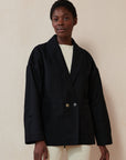 RONIN BLAZER | noir | organic