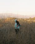 BRUSHED CARDI | indigo | earth dyed
