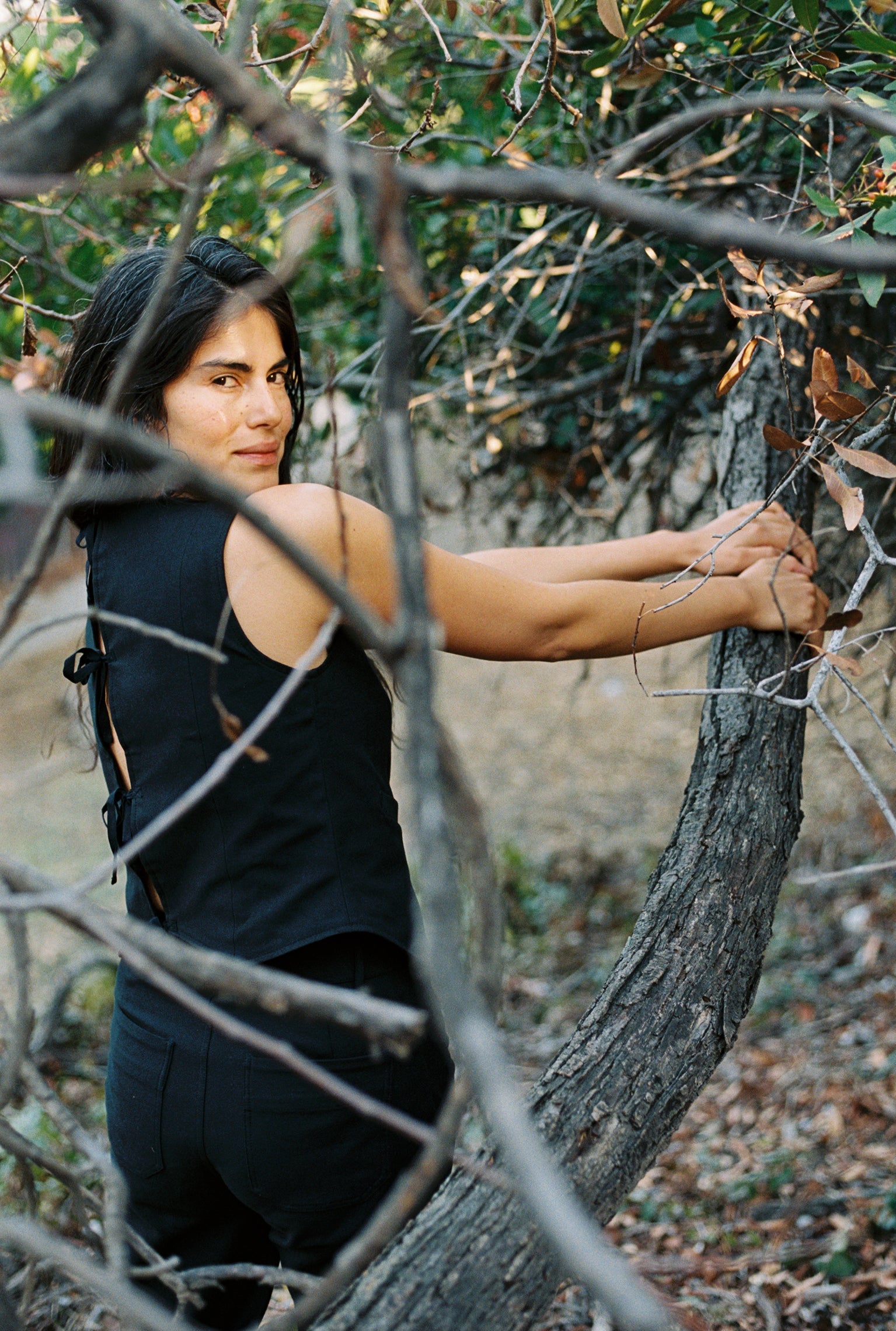 FARRA VEST | noir | organic