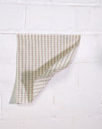 SCARF | bone plaid | organic
