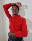 COTTON RYAN PULLOVER | piquillo | organic