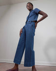 SLOANE TROUSER | indigo denim | organic