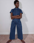 SLOANE TROUSER | indigo denim | organic
