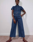 SLOANE TROUSER | indigo denim | organic