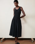 SIGRID DRESS | noir | organic
